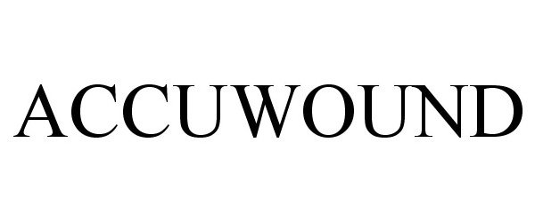 Trademark Logo ACCUWOUND