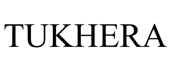 Trademark Logo TUKHERA