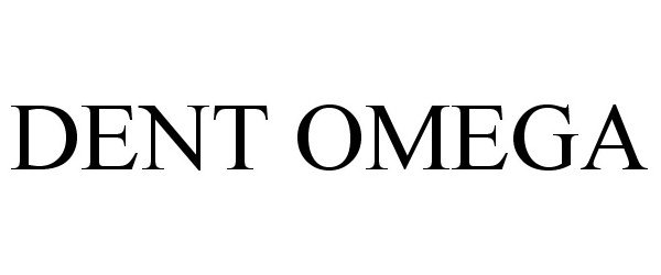 Trademark Logo DENT OMEGA