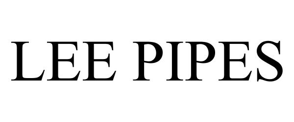Trademark Logo LEE PIPES