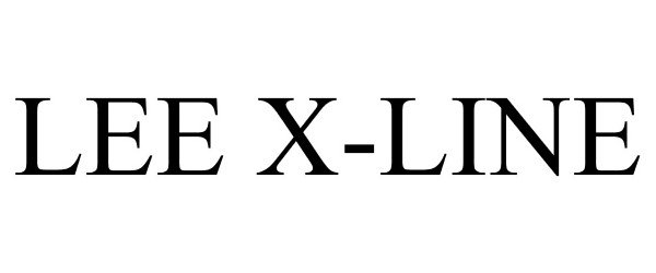 Trademark Logo LEE X-LINE