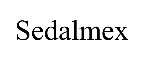 Trademark Logo SEDALMEX