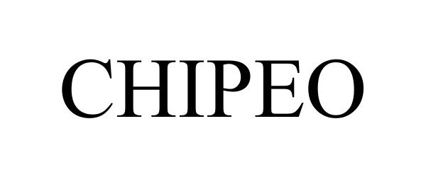 Trademark Logo CHIPEO