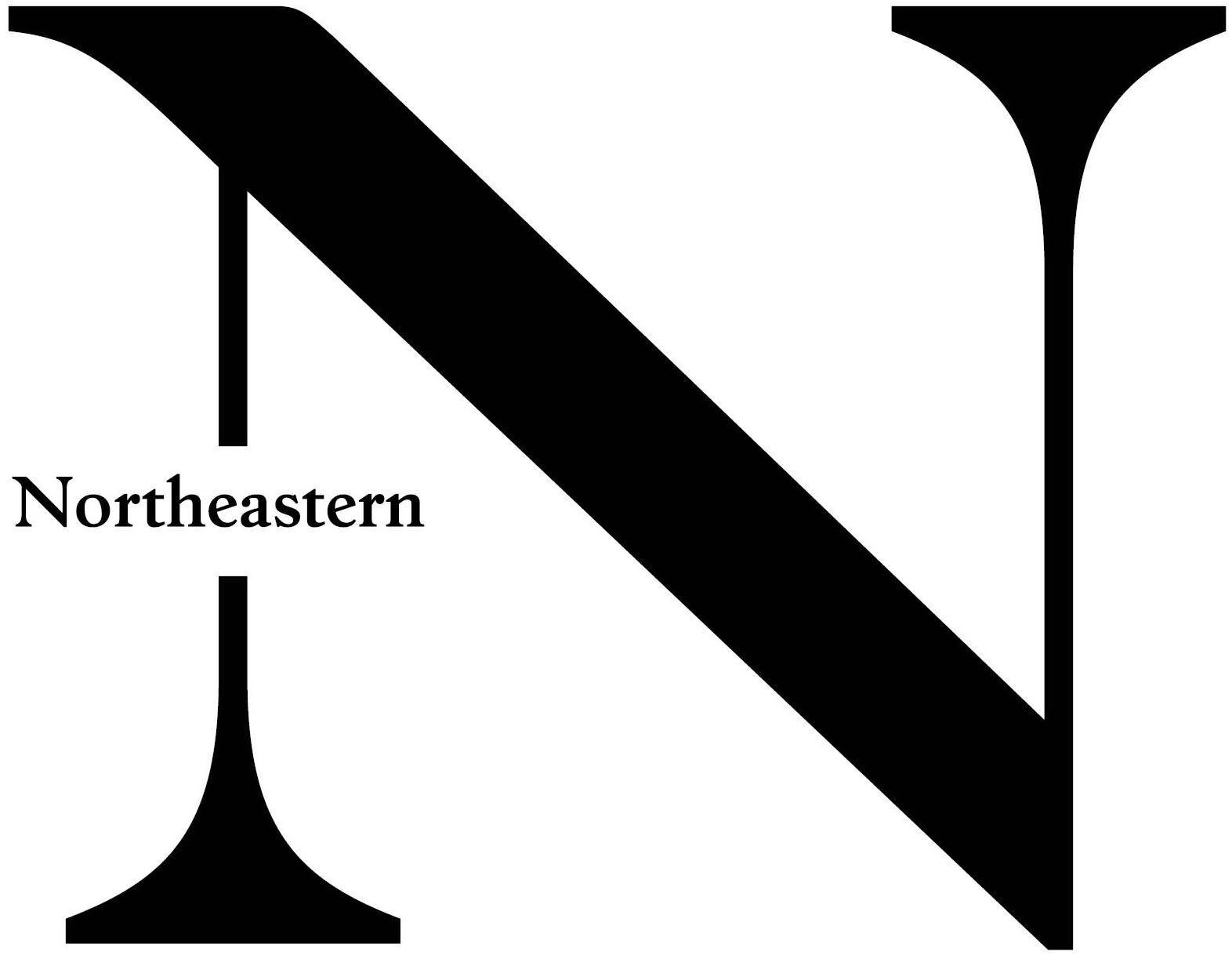 Trademark Logo N NORTHEASTERN