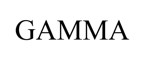 Trademark Logo GAMMA