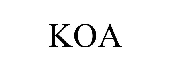  KOA