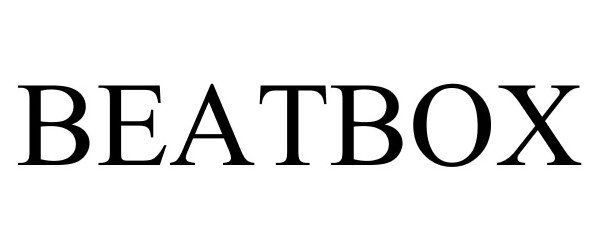 Trademark Logo BEATBOX