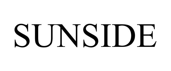 Trademark Logo SUNSIDE