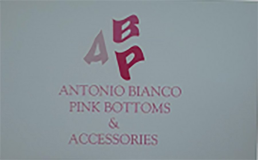 Trademark Logo APB ANTONIO BIANCO PINK BOTTOMS HIGH FASHION, CASUAL AND SPORT SHOES & ACCESSORIES