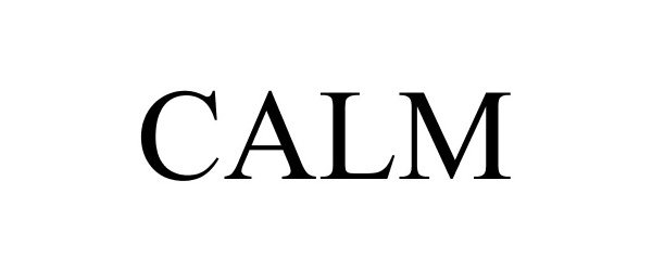 Trademark Logo CALM