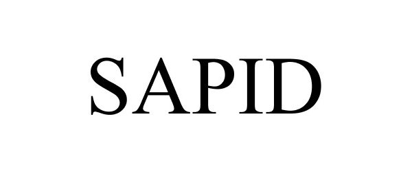 Trademark Logo SAPID