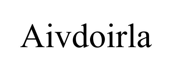 Trademark Logo AIVDOIRLA