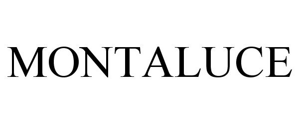 Trademark Logo MONTALUCE