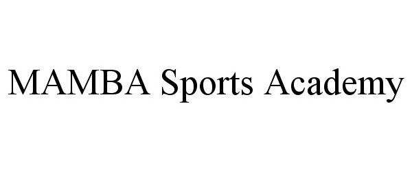  MAMBA SPORTS ACADEMY