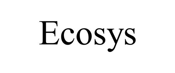 Trademark Logo ECOSYS