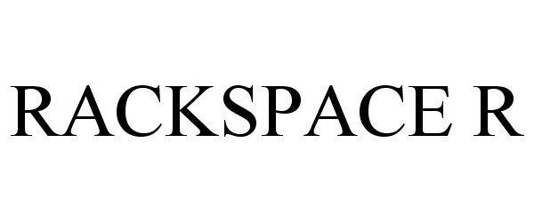 Trademark Logo RACKSPACE R