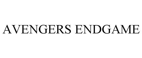 Trademark Logo AVENGERS: ENDGAME