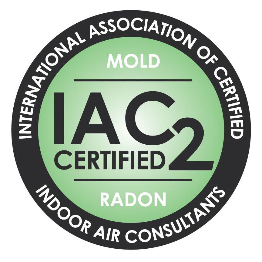  INTERNATIONAL ASSOCIATION OF CERTIFIED INDOOR AIR CONSULTANTS MOLD IAC2 CERTIFIED RADON