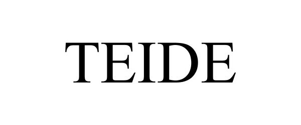 Trademark Logo TEIDE