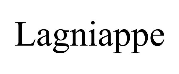 Trademark Logo LAGNIAPPE