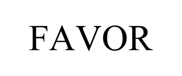 Trademark Logo FAVOR