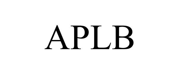 Trademark Logo APLB