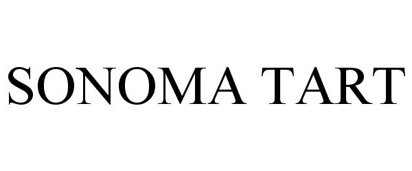 Trademark Logo SONOMA TART