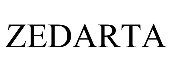 Trademark Logo ZEDARTA