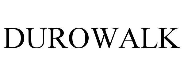 Trademark Logo DUROWALK