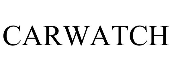 Trademark Logo CARWATCH