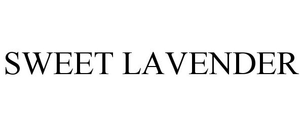 Trademark Logo SWEET LAVENDER