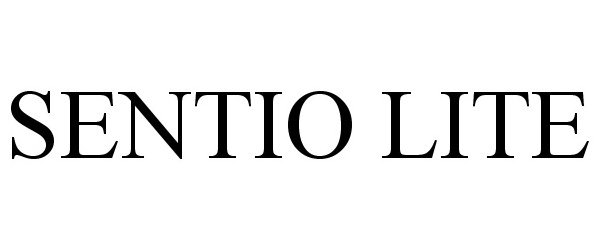 Trademark Logo SENTIO LITE