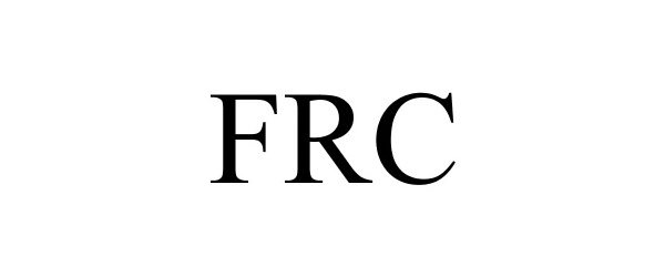 Trademark Logo FRC