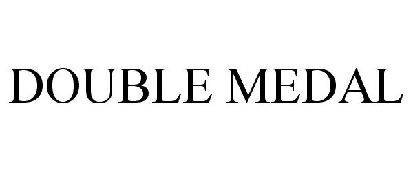 Trademark Logo DOUBLE MEDAL