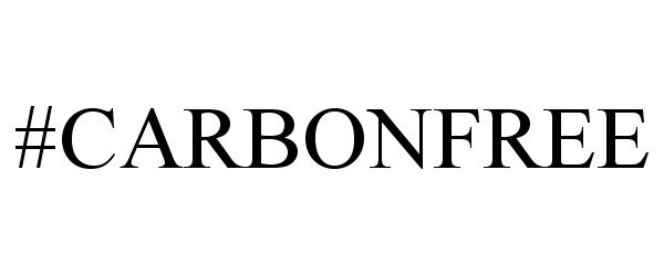 Trademark Logo #CARBONFREE
