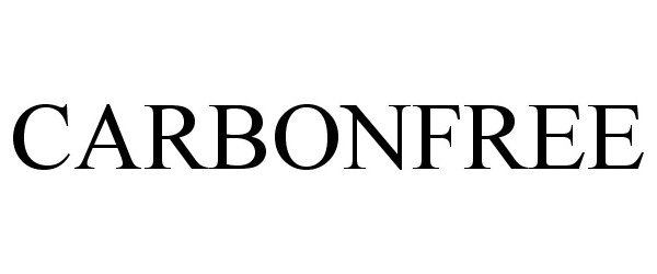 Trademark Logo CARBONFREE