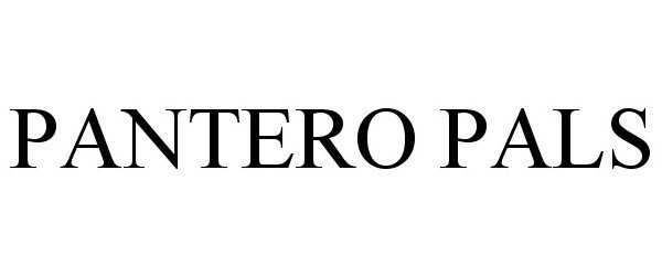 Trademark Logo PANTERO PALS