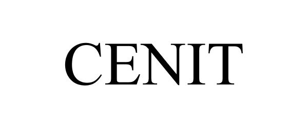 Trademark Logo CENIT