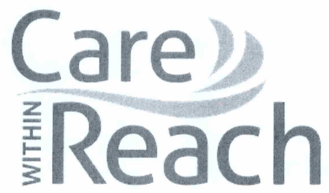 Trademark Logo CARE WITHIN REACH