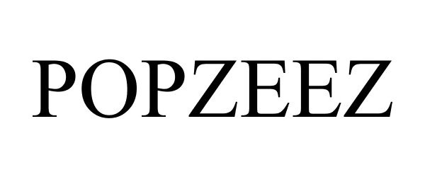 Trademark Logo POPZEEZ