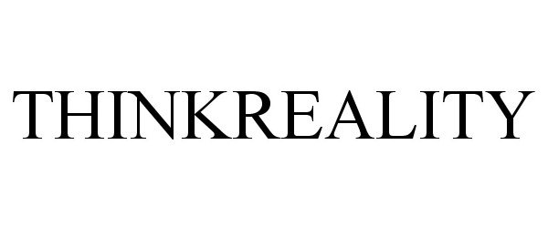 Trademark Logo THINKREALITY