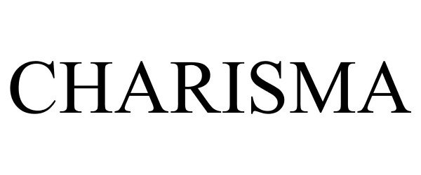 Trademark Logo CHARISMA