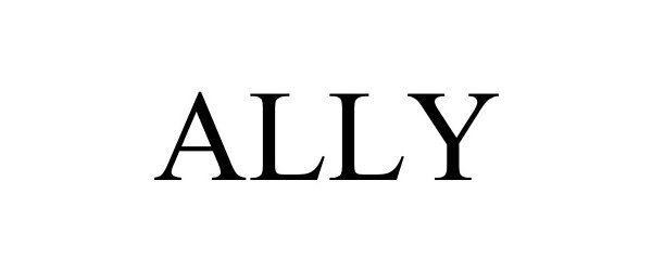 Trademark Logo ALLY