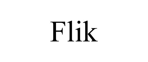 Trademark Logo FLIK