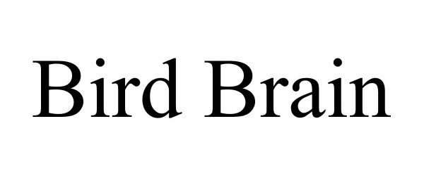 Trademark Logo BIRD BRAIN