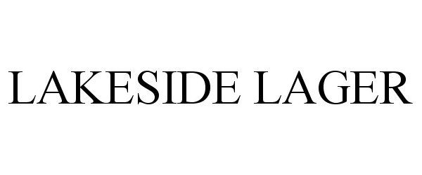 Trademark Logo LAKESIDE LAGER