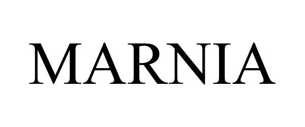 Trademark Logo MARNIA