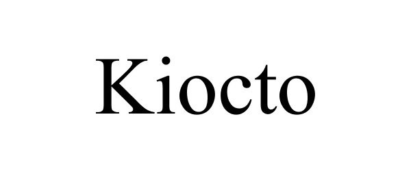 Trademark Logo KIOCTO