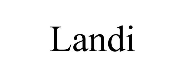 Trademark Logo LANDI