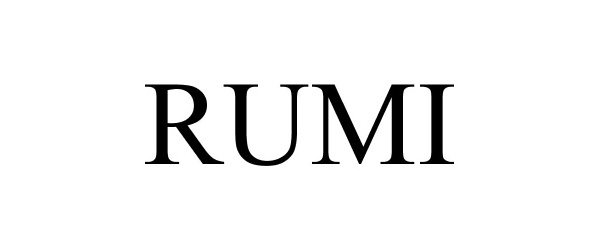 Trademark Logo RUMI